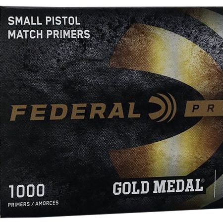 Federal GM100M Gold Medal Premium Small Pistol Multi Caliber Handgun 1000 Per Box/5 Case
