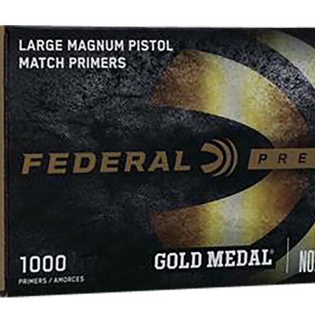 Federal GM155M Gold Medal Premium Large Pistol Multi Caliber Handgun 1000 Per Box/5 Case