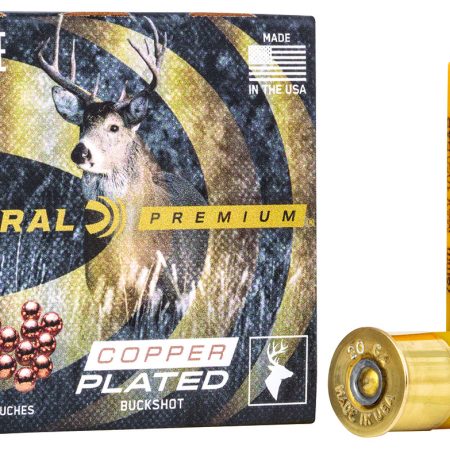 Federal P2582B Premium Magnum 20Gauge 3" 18Pellets 1 1/4oz 2BuckShot 5 Per Box/50 Case