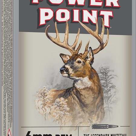 Winchester Ammo X6MMR2 Power-Point  6mm 100gr 20 Per Box/10 Case