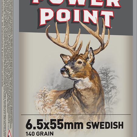 Winchester Ammo X6555 Power-Point 6.5x55Swedish 140gr 20 Per Box/10 Case