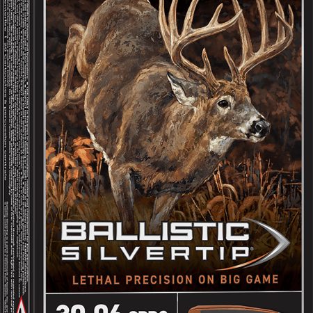 Winchester Ammo SBST3006 Ballistic Silvertip 30-06Springfield 150gr Rapid Controlled Expansion Polymer Tip 20 Per Box/10 Case