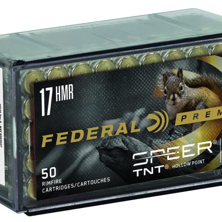 Federal P770 Premium Varmint & Predator 17HMR 17gr Speer TNT Jacketed Hollow Point 50 Per Box/60 Case