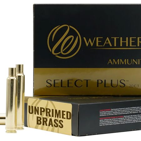 Weatherby BRASS333 Unprimed Cases  338-378WthbyMag Rifle Brass 20/Box