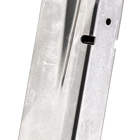 Smith & Wesson 194920000 M&P Compact 8rd 45ACP Black Base Plate Steel