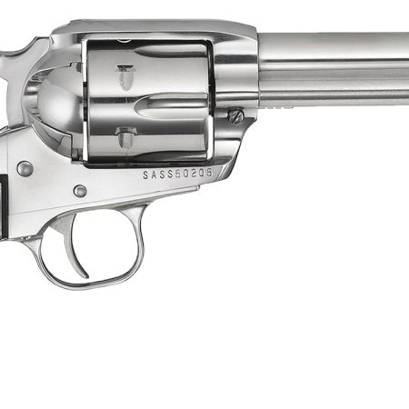 Ruger 5134 Vaquero SASS 45 Colt (Long Colt) 6rd 5.50" High Gloss Steel Barrel, Cylinder & Frame, Black Checkered Polymer Grip, Transfer Bar Safety, Montado Hammer (2 of 2)
