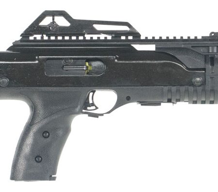 Hi-Point 4595TS 4595TS Carbine 45 ACP 9+1 17.50" Threaded Barrel, Black Metal Finish, Black All Weather Skeletonized Stock & Black Polymer Grip