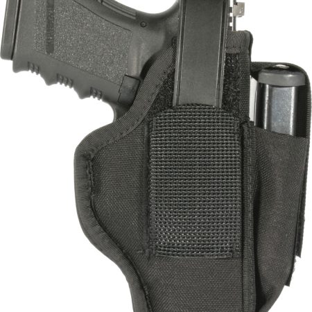 Blackhawk 40AM06BK Multi-Use  IWB/OWB Size 06 Black Cordura Belt Clip Fits Med/Large Semi Autos Fits 3.25-3.75" Barrel Ambidextrous