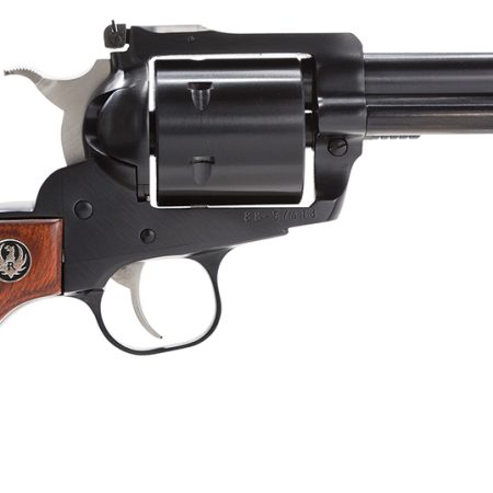 Ruger 0813 Super Blackhawk  Large Frame 44 Rem Mag/44 Special 6rd 4.63" Blued Alloy Steel Barrel, Cylinder & Frame, Hardwood Grip, Transfer Bar Safety, Exposed Hammer