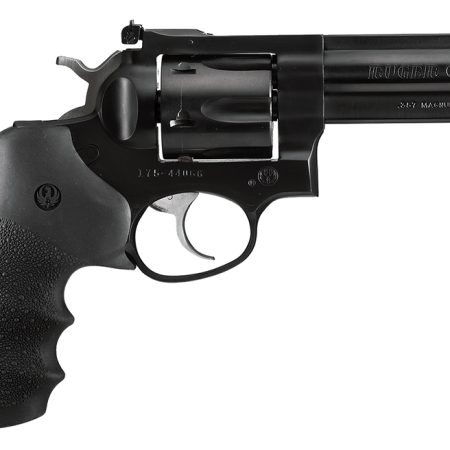 Ruger 1702 GP100 Medium Frame 357 Mag 6rd 4.20" Blued Alloy Steel Barrel, Cylinder & Frame, Hogue Monogrip, Transfer Bar Safety, Exposed Hammer
