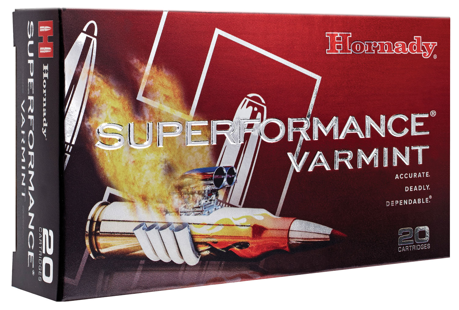 Hornady 8025 Superformance Varmint 223Rem 53gr Hornady V Max 20 Per Box/10 Case