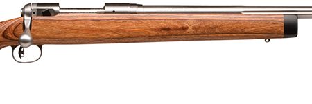 Savage Arms 19139 12 BVSS Full Size 308 Win 4+1 26" Stainless Heavy Fluted Barrel, Matte Stainless Steel Receiver Drilled & Tapped ,Satin Brown Fixed Laminate Stock, Right Hand