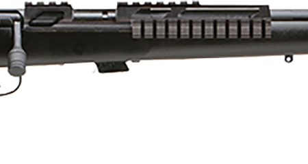 Savage Arms 25752 Mark II TRR-SR Full Size 22 LR 5+1 22" Matte Black Heavy Fluted Barrel, Matte Black Picatinny Rail Carbon Steel Receiver, Matte Black Tactical Wood Stock, Right Hand