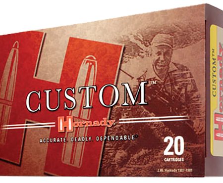 Hornady 8347 Custom  6.8mmRem SPC 120gr Super Shock Tip 20 Per Box/10 Case