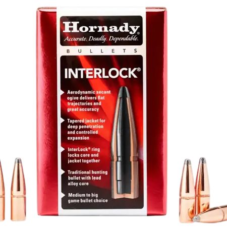 Hornady 41051 InterLock  405 Cal .411 300 gr Spire Point 50 Per Box/ 25 Case