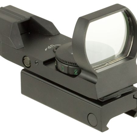 TruGlo TG-8370B Open Dot Sight Black Anodized 1x 34mm 5 MOA Dual (Red/Green) Illuminated Dot Reticle