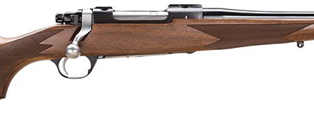 Ruger 37138 Hawkeye Compact Sports South Exclusive 243 Win 4+1 16.50" Satin Blued Alloy Steel Barrel, Receiver w/Integral Scope Mount, American Walnut Fixed Stock, Right Hand