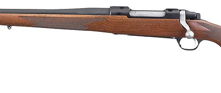Ruger 37130 Hawkeye  Sports South Exclusive Full Size 30-06 Springfield 4+1 22" Satin Blued Alloy Steel Barrel, Receiver w/Integral Scope Mount, American Walnut Fixed Stock, Left Hand