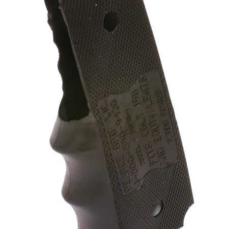 Pearce Grip PG19111 Finger Groove Insert FG Black Rubber for 1911 Government