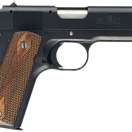 Browning 051803490 1911 A1 *CA Compliant Compact Frame 22 LR 10+1, 3.63" Stainless Steel Barrel, Matte Black Serrated Slide, Matte Black Alloy Frame w/Beavertail