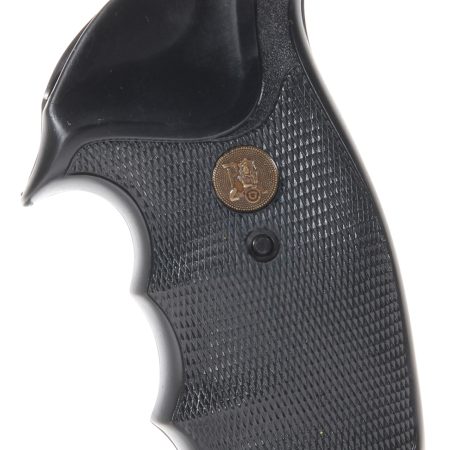 Pachmayr 02521 Gripper Grip Checkered Black Rubber with Finger Grooves for Charter Arms