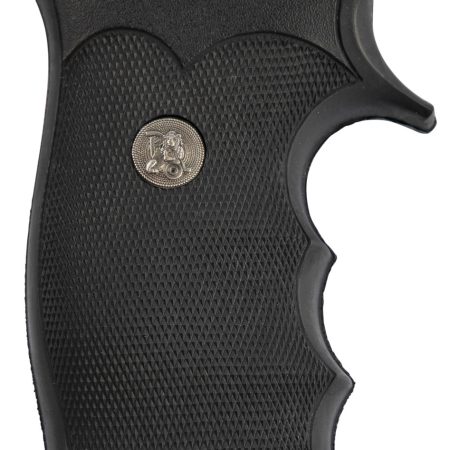 Pachmayr 05054 Decelerator Grip Checkered Black Rubber with Finger Grooves for T/C Contender