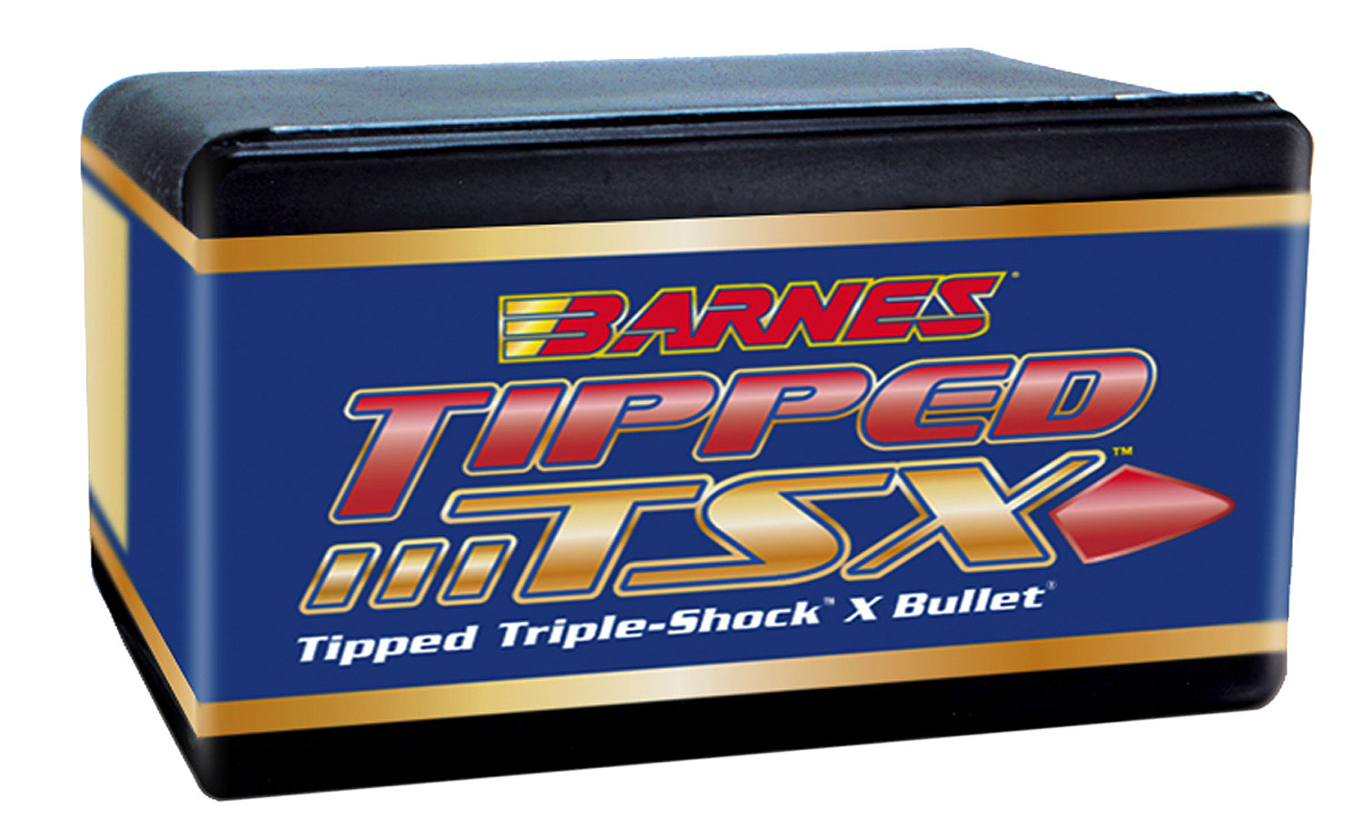 Barnes Bullets 30484 Tipped TSX 375Cal 250gr Boat Tail 50/Box