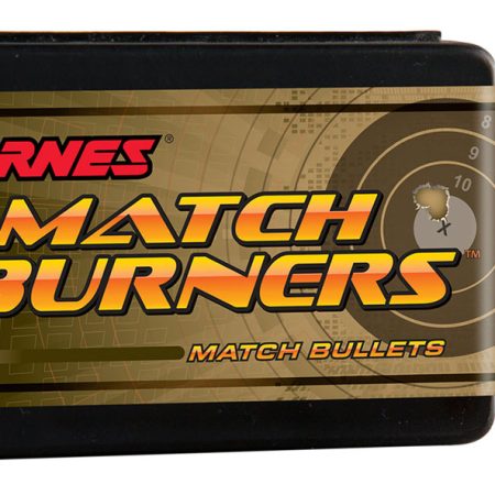 Barnes Bullets 30381 Match Burners 30Cal 155gr Match Burners Boat Tail 100/Box