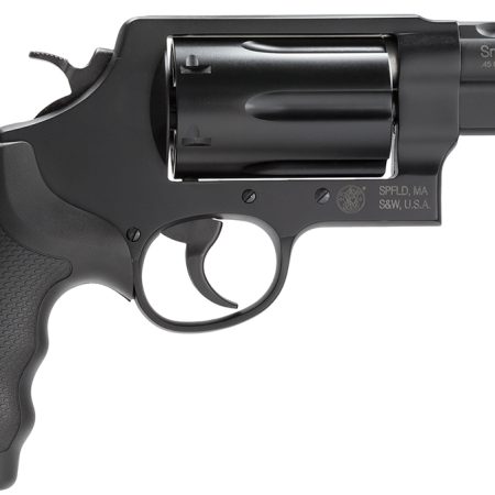 Smith & Wesson 162410 Governor *MA Compliant 45 Colt (LC) Or 2.50" 410 Gauge, 2.75" Black Barrel, 6rd  Black PVD Cylinder, Black Scandium Alloy Z-Frame, Polymer Grip