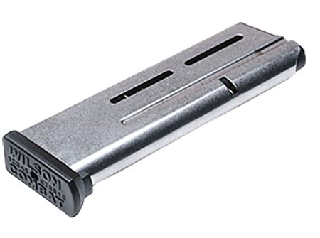 Wilson Combat 5009 ETM  10rd Detachable w/ Aluminum Floor Plate 9mm Luger Fits Wilson Combat 1911 Elite Tactical Stainless Steel