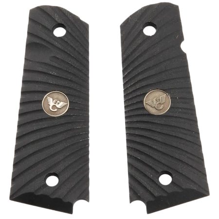 Wilson Combat 351AAFS Grip Panels 1911 Starburst G-10 Black