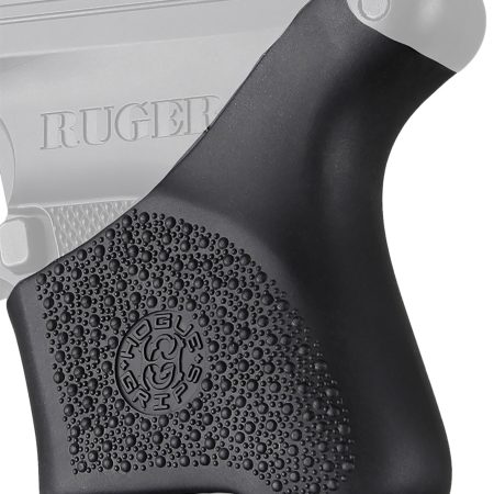 Hogue 18100 HandAll Hybrid Grip Sleeve made of Rubber with Textured Black Finish for Ruger LCP