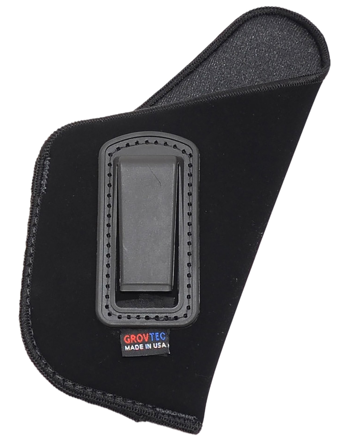 GrovTec US Inc GTHL14116R Inside The Pants IWB Size 16 Black Suede Belt Clip Fits Large Semi-Auto 3-4" Barrel Right Hand