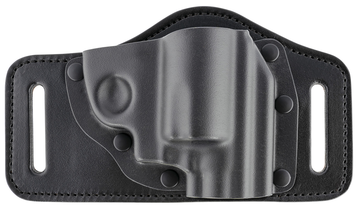 Galco TS800B TacSlide OWB Black Kydex/Leather Belt Slide Fits Glock 43/Springfield Hellcat/S&W M&P Shield EZ Right Hand