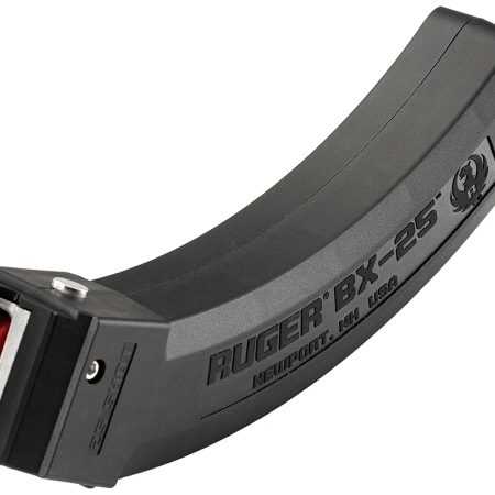 Ruger 90361 BX-25  25rd Magazine Fits Ruger 10/22/SR/77/Charger 22LR Black