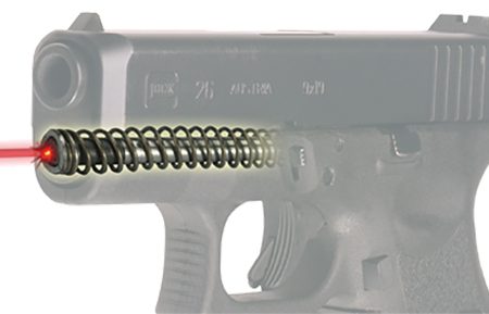 LaserMax LMS1161G4 Red Guide Rod Laser for Glock 26  Gen 4 Black