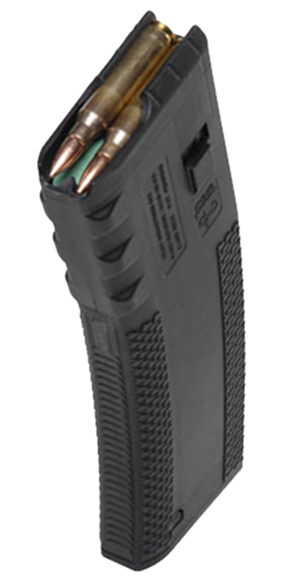 Troy Ind SMAGSIN00BT00 BattleMag 30rd 223 Rem/5.56x45mm Fits AR-15/FN SCAR/M16/M4/H&K 416 Black Polymer
