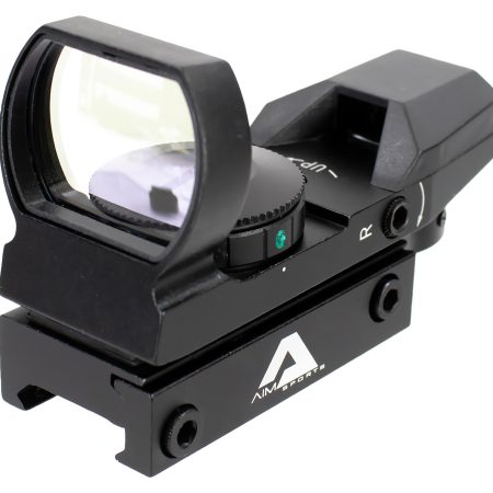 Aim Sports RT403 Reflex Sight Classic Edition Matte Black 1x34mm Red/Green Multi Reticle