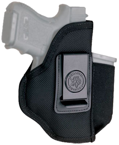 DeSantis Gunhide N87BJLAZ0 Pro Stealth IWB Black Nylon Belt Clip Fits Most Lg Frame DA Autos Fits 4" Barrel Ambidextrous