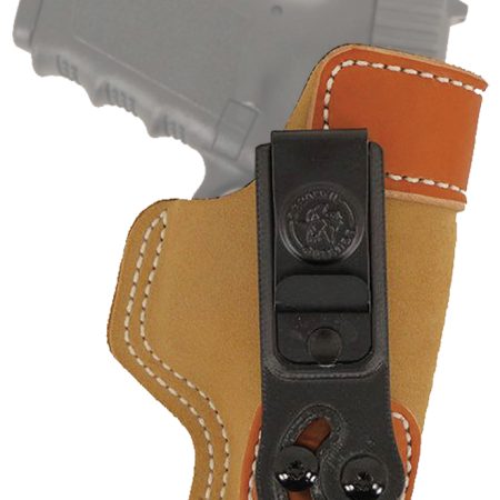 DeSantis Gunhide 106NAI4Z0 Sof-Tuck  IWB Brown Suede Belt Clip Fits S&W M&P Shield 9/40 Right Hand
