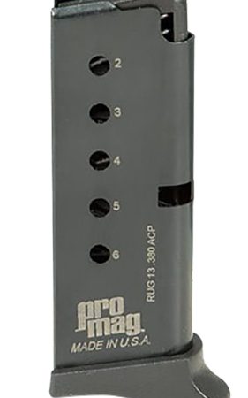 ProMag RUG13 Ruger LCP 6rd 380 ACP Blued Steel