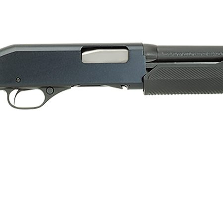 Stevens 19486 320 Security Full Size 12 Gauge Pump 3" 5+1 18.50" Matte Black Carbon Steel Barrel, Matte Black Aluminum Receiver, Fixed Matte Black Synthetic Stock, Ambidextrous