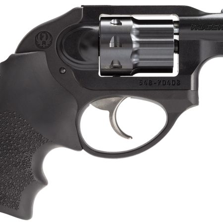 Ruger 5410 LCR Small Frame 22 LR 8rd 1.87" Matte Black Aluminum Frame, Black PVD Cylinder, Hogue Tamer Monogrip Grip, Concealed Hammer