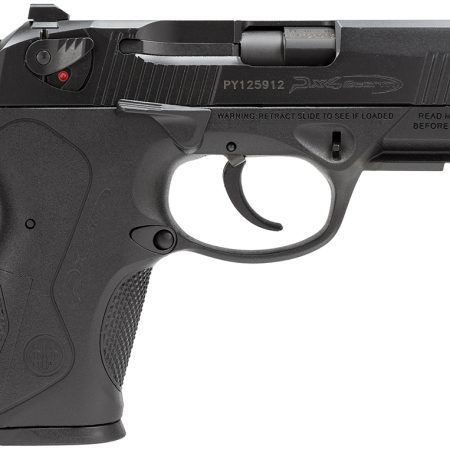 Beretta USA JXC4F20 Px4 Storm Compact 40S&W 10+1, 3.27" Black Steel Barrel, Black Bruniton Serrated Steel Slide, Black Polymer Frame w/Picatinny Rail & Interchangeable Backstrap Grip, Ambidextrous