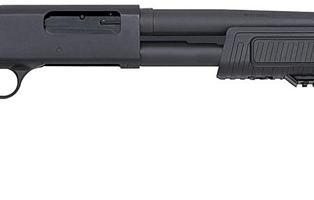 Mossberg 51672 590 FLEX Tactical 12 Gauge 8+1 3" 20" Barrel, Dual Extractors, Blued Metal Finish, FLEX Locking System 6 Position Adjustable Stock, Forend & Recoil Pad