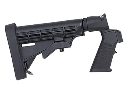 Mossberg 95219 Flex Stock  6 Position Black Synthetic for Mossberg 500, 590 (Not for Flex-22)