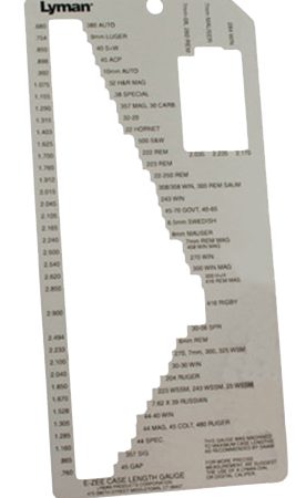 Lyman 7832215 E-Zee Case Length Gauge 1 All Over 70 Rifle/Pistol & Rifle Cases