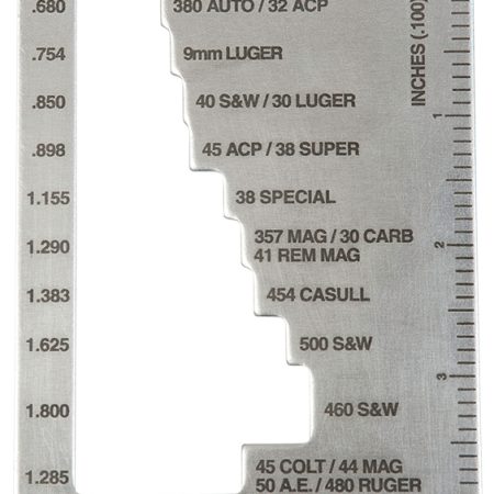 Lyman 7832217 E-Zee Case-Length Gauge Pistol, Revolver