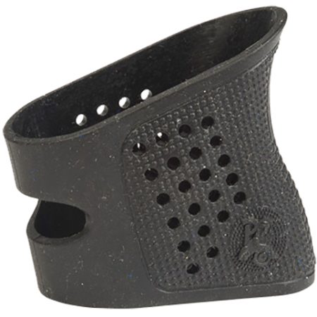Pachmayr 05175 Tactical Grip Glove Compatible w/Glock Sub-compact, Soft with Finger Grooves, Black Rubber
