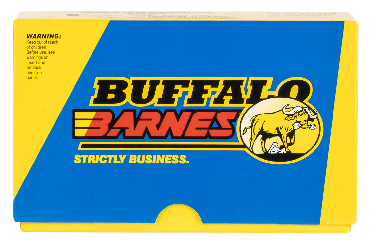 Buffalo Bore Ammunition 54D20 Buffalo-Barnes Strictly Business 375H&H Mag 235gr Barnes TSX Lead Free 20 Per Box/12 Case